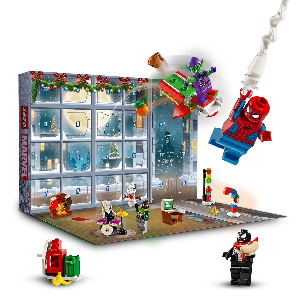 LEGO DUPLO® Marvel 76293, SpiderMan 2024 Advent Calendar Hjem Lekia.no