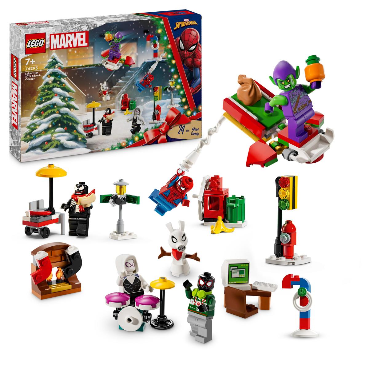 LEGO DUPLO® Marvel 76293, SpiderMan 2024 Advent Calendar Hjem Lekia.no