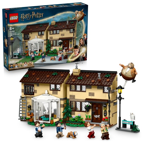 LEGO Harry Potter TM 76451, Hekkveien: Tante Margots besøk