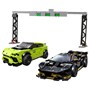 LEGO Speed Champions 76899, Lamborghini Urus ST-X & Lamborghini Huracán Super Trofeo EVO