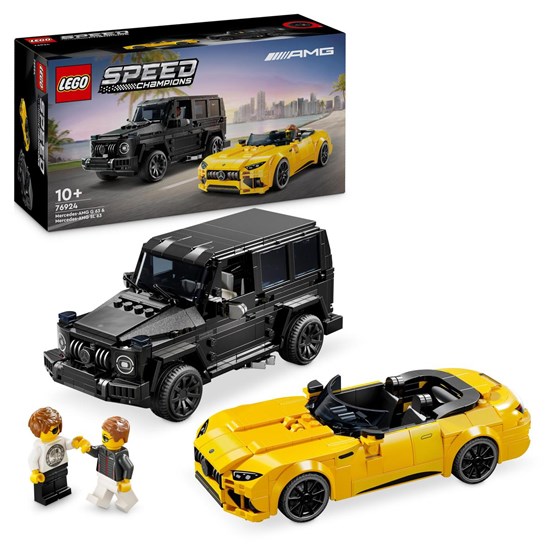 LEGO Speed Champions 76924, Mercedes-AMG G 63 og Mercedes-AMG SL 63