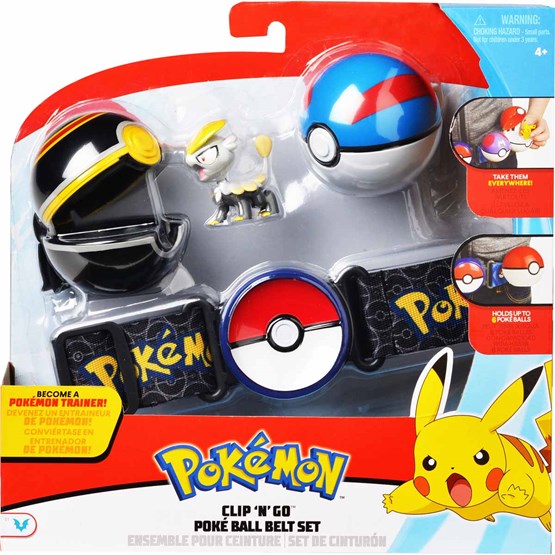Pokemon, Clip n Go belt set