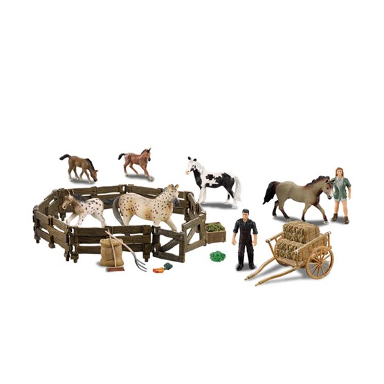 Animal Life, Havnehage Med Hester