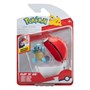 Pokemon, Clip N Go, Squirtle #3 With Poké Ball