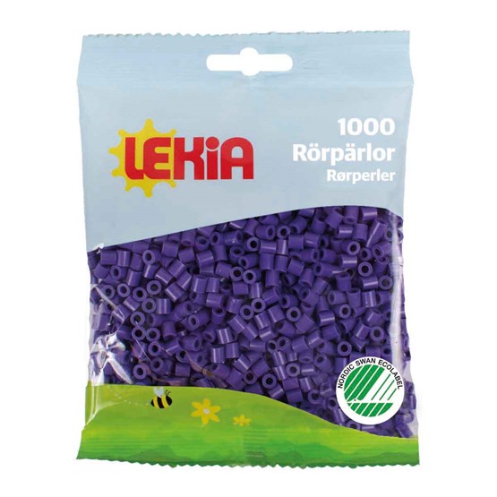 Rørperler 1000 Stk Lilla