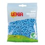 Rørperler 1000 Stk Lyseblå