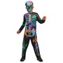Utkledning - Halloween Bonesky Graffiti Skelett 3-4 år