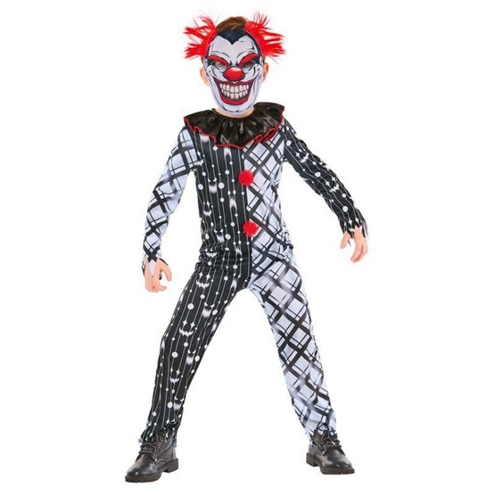 Utkledning - Halloween Sinister Clown 7-8 år