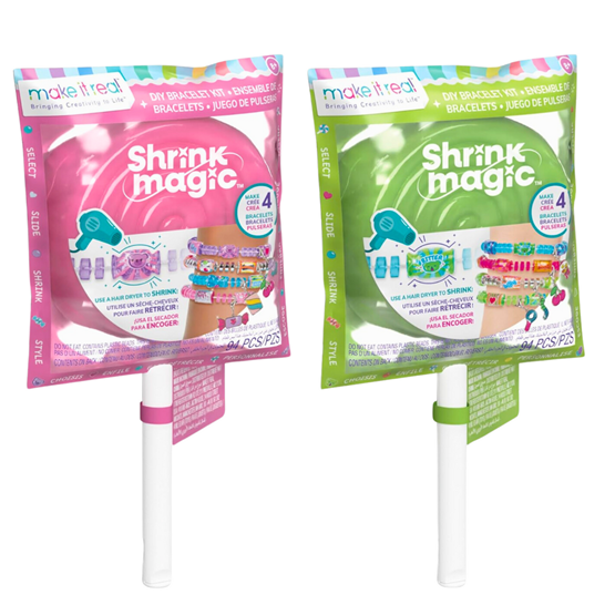 Make It Real, Shrink Magic Lollipop Bracelet Kit