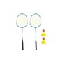 Skills, Badmintonracket 2-pack med 2 baller med heng