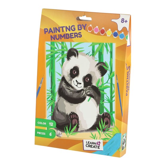 LAC, painting by numbers Panda