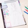 Make It Real, Fashion Design Sketchbook: Pastel Pop!