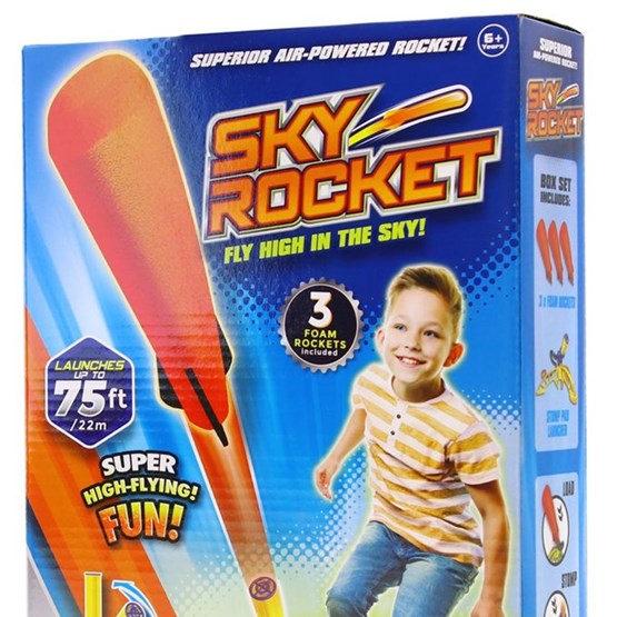 stunt sky rocket