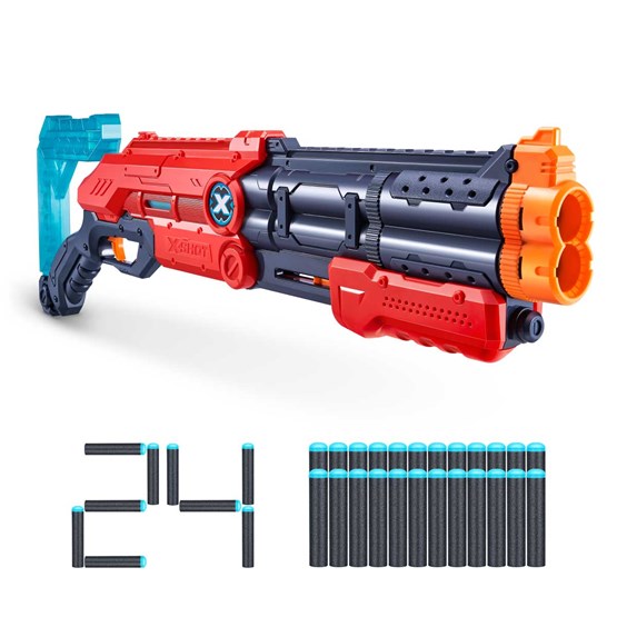 2022-S001-X-SHOT-EXCEL-Vigilante (24Darts) Open Box