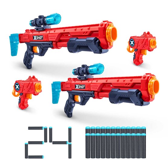 X-Shot, Excel Combo Two Hawk Eye & Two Micro