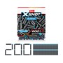 X-Shot, Excel 200PK Refill Darts Foilbag,Bulk