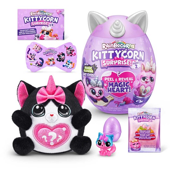 Rainbocorns, Kittycorn Surprise Series 2 Plush Small
