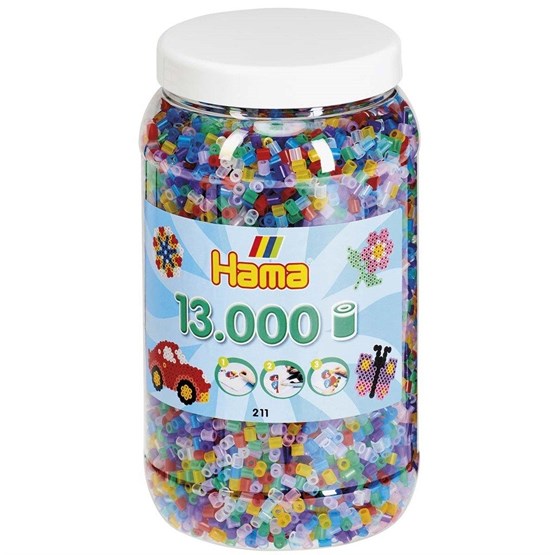 Hama, Midi Beads 13.000 pcs Mix 53