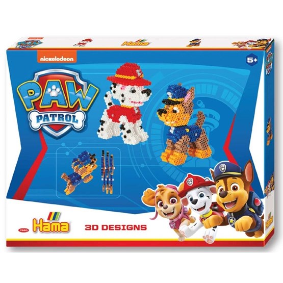 Hama, Paw Patrol Midi Gift Box 3D 4000Pcs