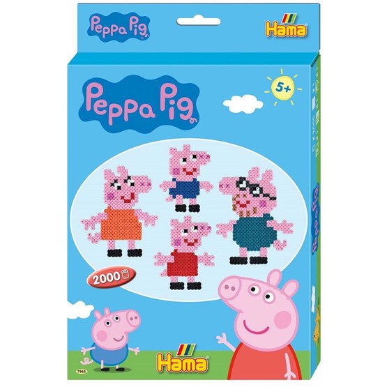 Hama, Midi Hanging Box Greta Gris, 2.000 pcs