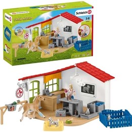 Schleich, Veterinarian Practice With Pets