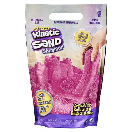 Kinetic Sand, Glitter Sand Pink