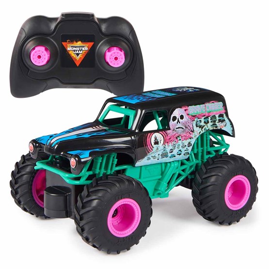 Monster Jam, 1:24 R/C Neon Grave Digger
