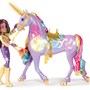 Unicorn Academy, Rainbow Light Up Wildstar 28 Cm