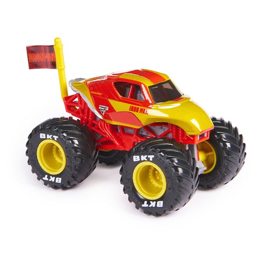 Monster Jam, 1:64 Marvel Single Pack, Iron Man