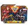 Monster Jam, 1:64 Marvel 2 Pack, Iron:War Machine
