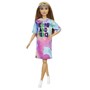 Barbie, Fashionistas batikkfarget kjole