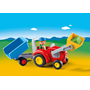 Playmobil 1.2.3 6964, Bonde med traktor og tilhenger