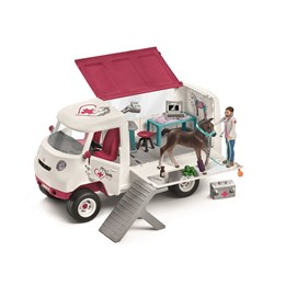 Schleich, Veterinærbil med Hannover-føll