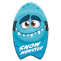 Foam Board Monster Blå 80Cm