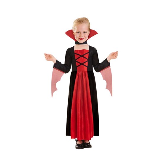 Vampire dress children's costume