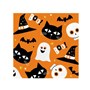HALLOWEEN NAPKINS CHOST&CAT 33 CM
