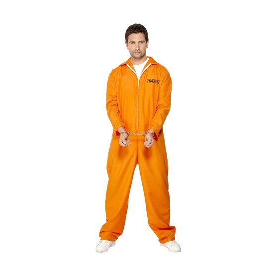 Fengselsoverall Oransje XL